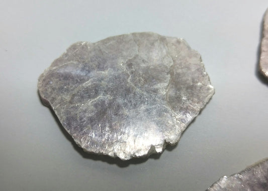 One Slice of Raw Lepidolite