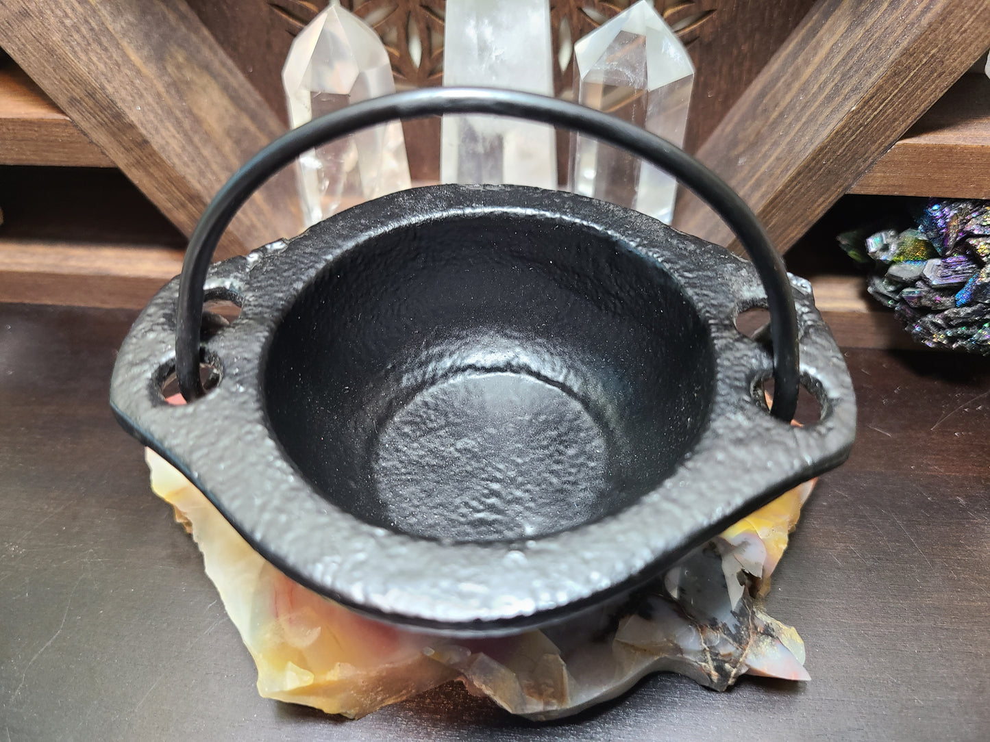 Cast Iron Mini Cauldron