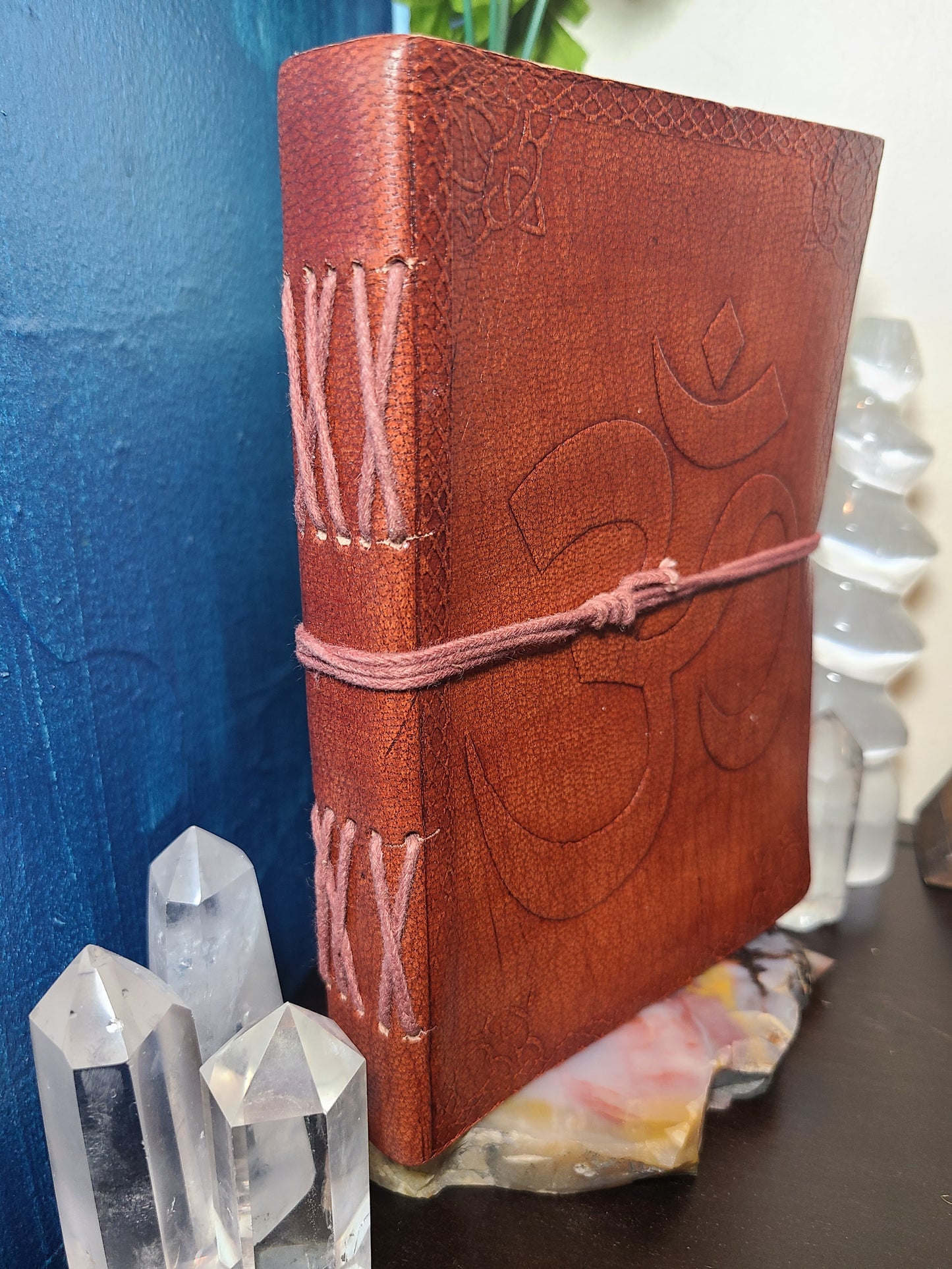 Om Leather Journal