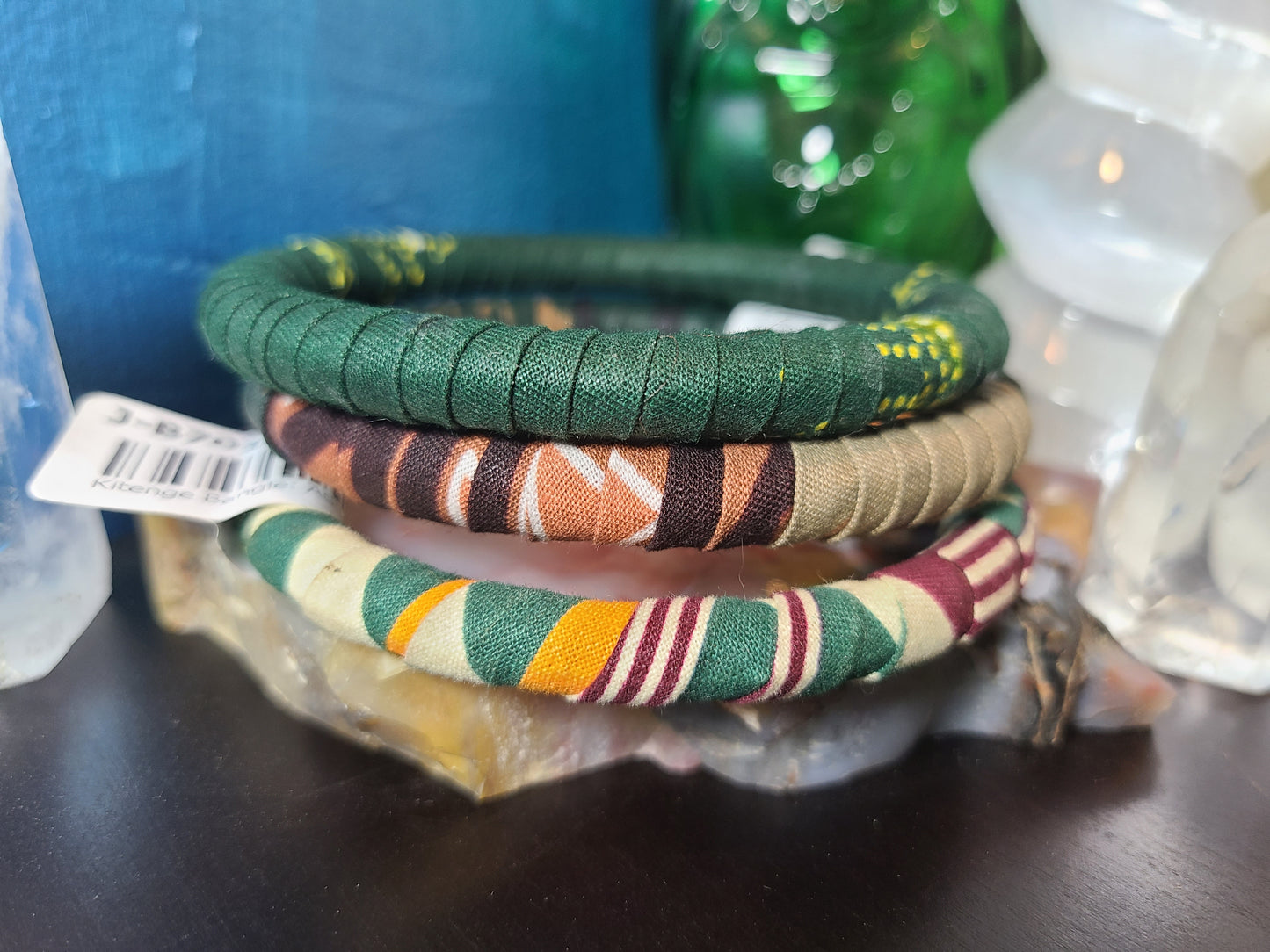 African Fabric Bracelets - adult