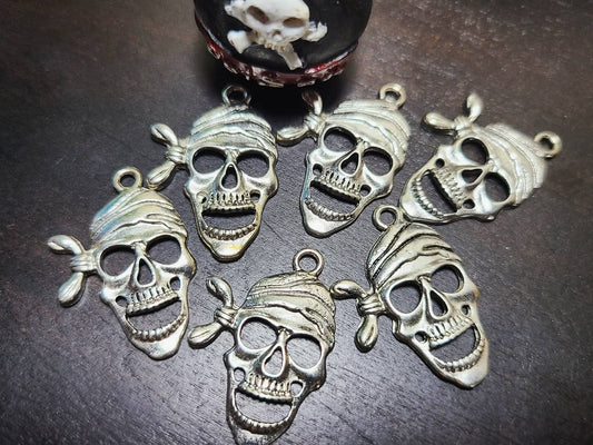 Pirate Skull Charms