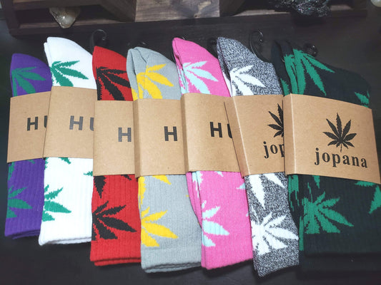 Cannabis Leaf socks