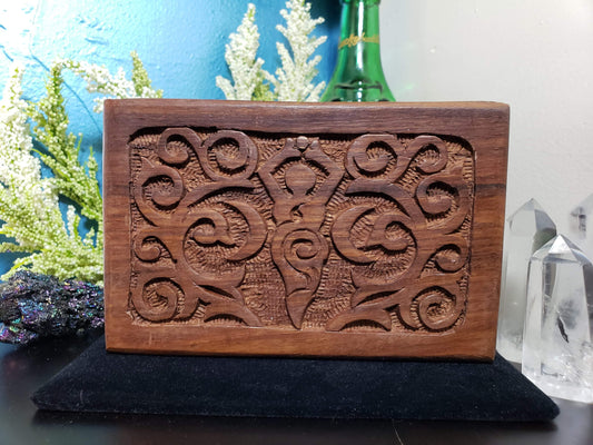 Goddess Wooden Box